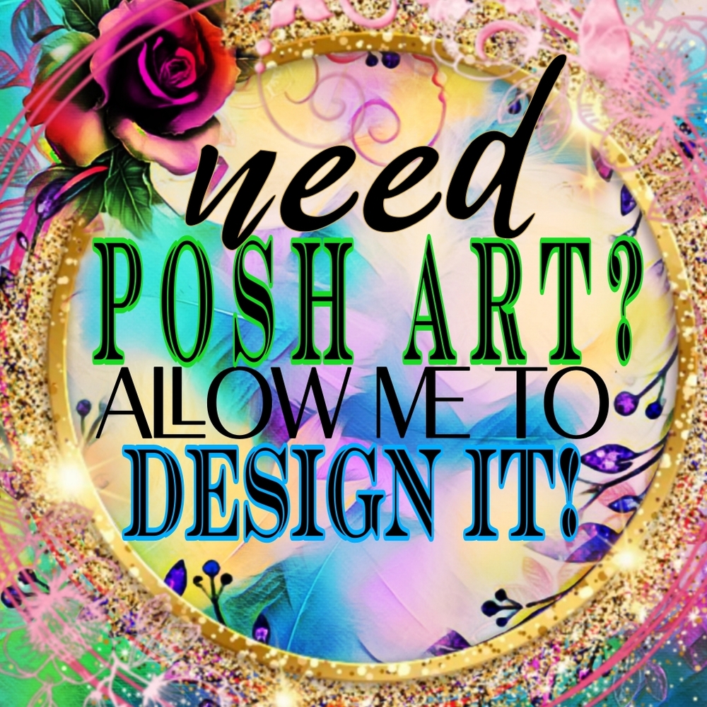 NWT Custom Graphic Art _The Posh -life Seller- Luxury Pack